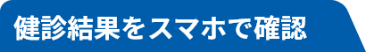 健診結果をスマホで確認